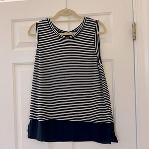 Tahari Striped Tank